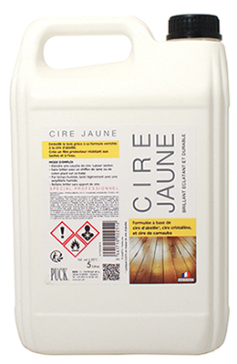 [3018] Puck cire liquide jaune 5L