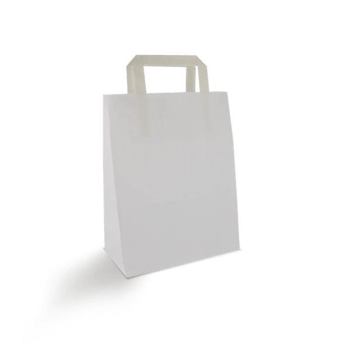 [54517] Witte papieren zakken 70 gr. 22x11x28cm 