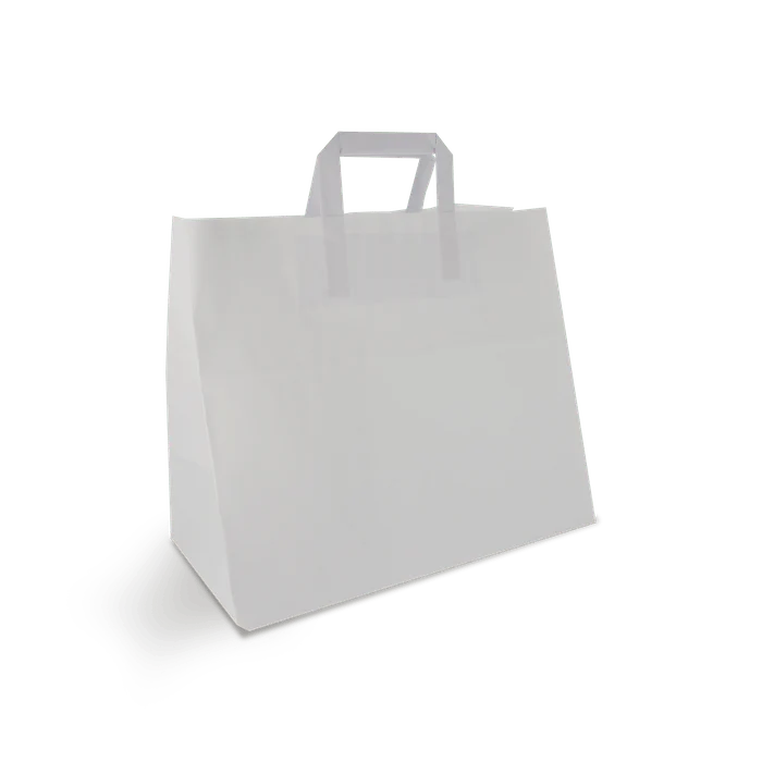 [54520] Witte papieren zakken 70 gr. 32x16x28cm 