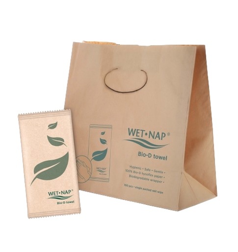 [43080] Wet-Nap Bio-D Handdoek Nat 8x100P 
