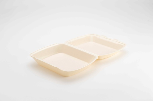[66714] Boîte à menu 1 compartiment IP4/HP4 XPS champagne 245x210x72mm