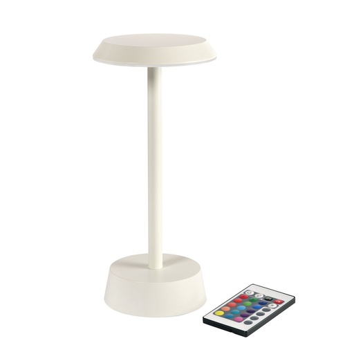 [6108] Duni LED table lamp Nour sand 11,9x26,3cm