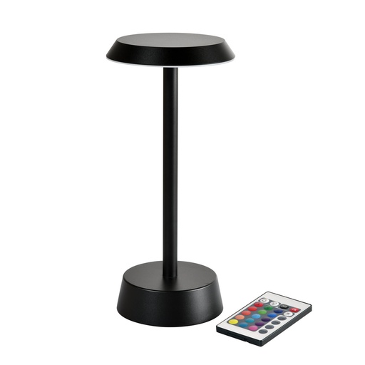 [6110] Lampe de table Duni LED Nour Graphite 11,9x26,3cm
