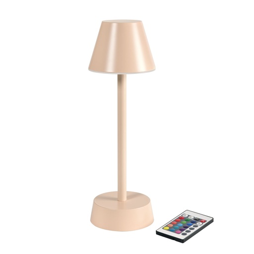 [6104] Duni LED-Tischleuchte Zelda Hellrosa 10,9x33cm
