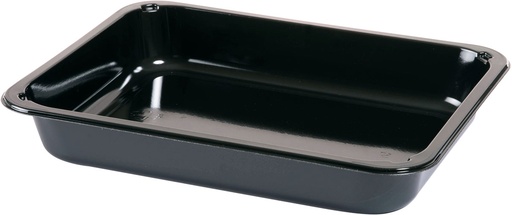 [66730] Menu tray 1 compartment black Duniform 225x175x34mm 960ml